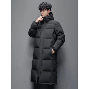 Gilets pour hommes chaud hiver hommes doudoune long manteau couple blanc canard vêtements d'extérieur marque noir bouffant parkas 231020