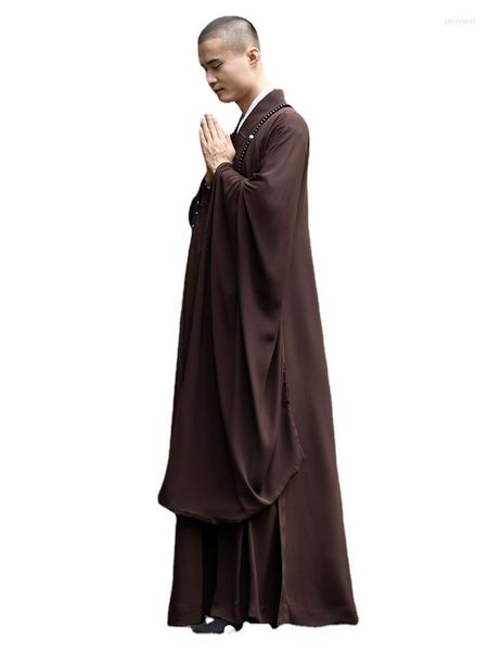 Chalecos de manga ancha para hombre y mujer, ropa budista Haiqing Lay, disfraz de monje de manga grande, personalizado, invierno
