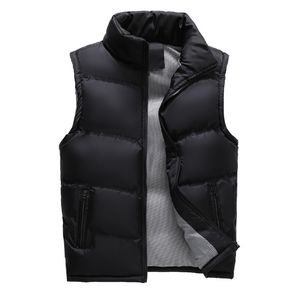 Gilets pour hommes Gilet sans manches d'hiver Casual Coton Rembourré P ographer Manteaux Corps Chaud Épaissi Gilets Mâles XCZ27 220926