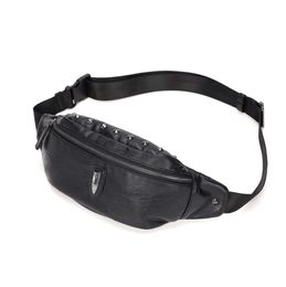 Heren taille tas leerleer Fanny Pack nieuwe mannelijke schouderborsttassen voor telefoon reis man riem pouch murse dames bum tas