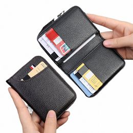 portefeuille masculin Soft Super Slim Wallet PU Leather Mini Card Carders de cartes de crédit Portefeuille mince Pourse Small Sacs For Women Slimwallet D1TD # #
