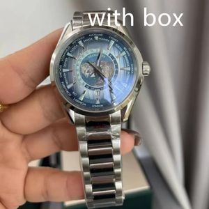 Men's Wat AAA Designer Wat 41mm Grey Dial Gray Automatic U1 Fashion Classic Style en acier inoxydable Araine étanche Sapphire Luminal Dhgate Wat Luxury