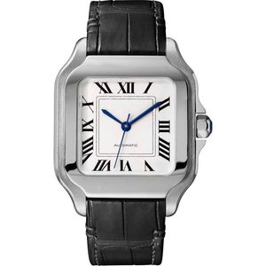 Montre pour hommes 40 mm montre mécanique automatique de haute qualité en acier inoxydable carré mode saphir montre de créateur bracelet de montre en acier inoxydable
