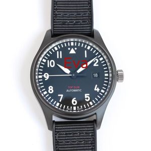 herenhorloge 9015 automatisch mechanisch uurwerk stabiliteitsprestaties 41 mm pilot-serie kleurloos zwart horloge eerste keuze
