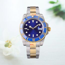Heren kijken AAA Automatisch mechanisch horloge 41 mm roestvrijstalen schuifschuifbezins horloge Sapphire Glass Riem verstelbare Monte Deluxe Fashion Watches Dhgate.