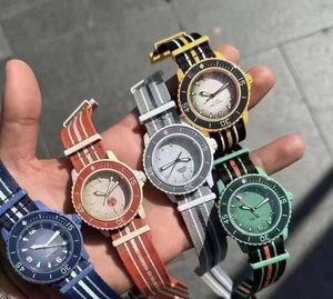 Herenhorloge Five Ocean Watch Automatische mechanische biokeramische horloges Hoogwaardig volledig functioneel horloge Designer uurwerkhorloges Horloge in beperkte oplage