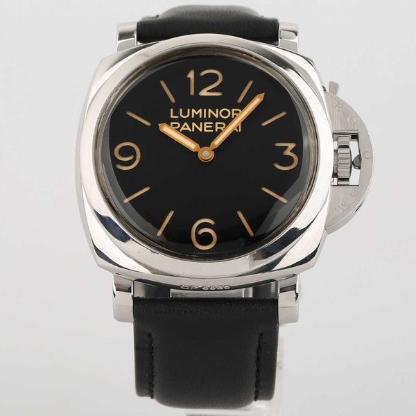 MONTRE MECLAGE CADEAU PANRERRAIS Tempérament Watch Sapphire Miroir Swiss Mouvement automatique Taille de la vache 44 mm avec boucle d'aiguille d'origine 2NUD