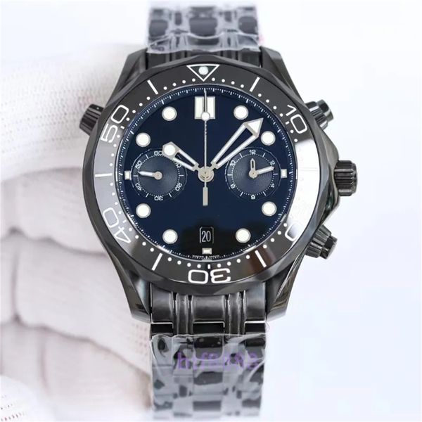 Reloj para hombre Haima 300 reloj de buceo movimiento cronógrafo espejo de zafiro superluminoso 9900 movimiento automático 60 horas de reserva de marcha