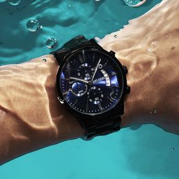 Reloj para hombre de marca de lujo BELUSHI, relojes casuales de negocios de alta gama para hombre, reloj de pulsera deportivo de cuarzo resistente al agua, reloj mascul259h