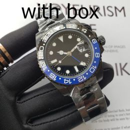 Herenhorloge Luxe horloge 40 mm automatisch uurwerk Saffier AAA-glas Designer roestvrijstalen wijzerplaat Montre de Luxe luxe horloge