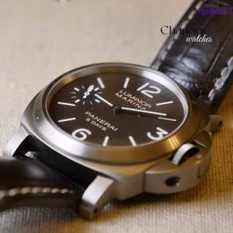 Manuel de montre masculin Motchical montre lumineux 300 Watch pour hommes imperméables Pam00564 avec un diamètre de 44 mm