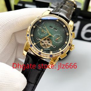 Montre pour Homme Montre Mécanique Design De Luxe PP Mouvement Mécanique Entièrement Automatique Tourbillon Sports Loisirs Saphir Miroir Étanche, tt