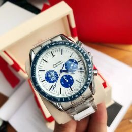 Montre pour hommes nouvelle montre pour hommes cadran complet montre à Quartz de travail haut de gamme marque horloge tendance de la mode