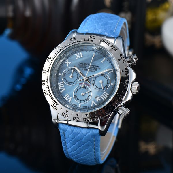 Reloj para hombre Relojes de diseño de cuarzo Reloj de acero inoxidable 904L de 42 mm Pulsera de moda para hombre Pulsera Montre de Luxe Reloj de regalo Relojes de pulsera Daytonas de alta calidad