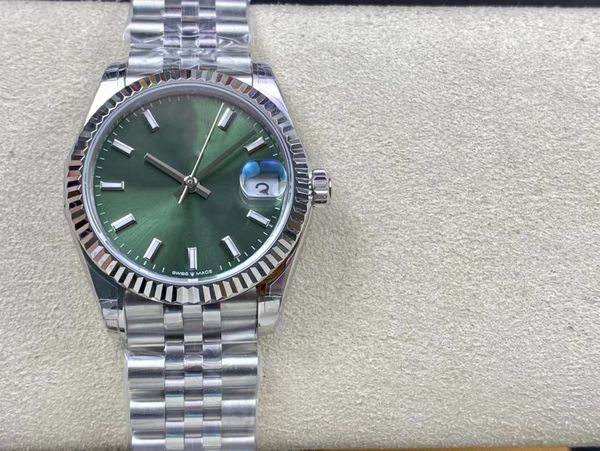 Reloj para hombre Cristal de zafiro 41 mm reloj presidente datejust 904L Bisel de acero inoxidable Mecánico automático Reloj aaa para hombre Reloj verde