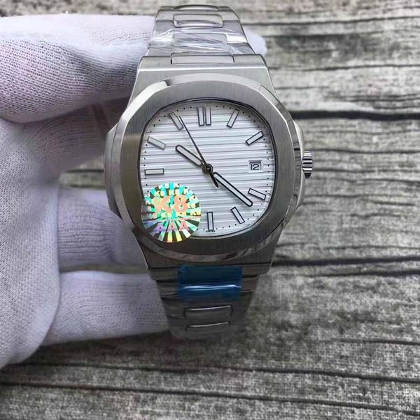 Reloj para hombre correa de acero inoxidable cierre de mariposa tallado tuo 2813 movimiento mecánico automático cristal de zafiro integral 2606