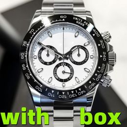Herenhorloge tijdcode horloge automatisch mechanisch uurwerk horloge volledig roestvrij staal saffierglas, 5ATM waterdicht super helder 41 mm montre de luxe