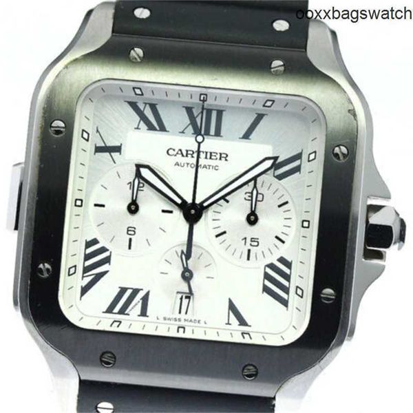 Relojes para Hombre Ct Reloj Automático Ct Santos de Ct Cronógrafo XL WSSA0017 Reloj Automático para Hombre_735165 HB8X