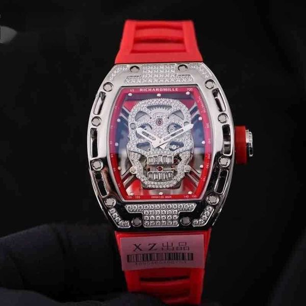 Montres pour hommes montres de créateur montres de mouvement loisirs affaires Richa montres mécaniques cadeaux pour hommes PW66