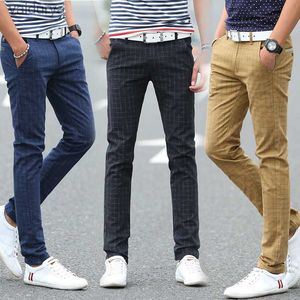 Vente en gros pour hommes - 2017 Plaid Plus Size 28-38 Fashion Slim Fit Pantalon 240308