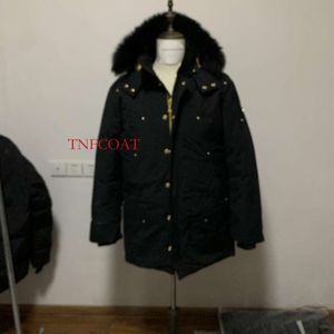 Heren winterdons Canada jassen Outdoor vrijetijdsjassen Winddichte overjas Waterdicht Sneeuwbestendig Puffer Dikke colla Echt wolvenbont Mooses Jacketstop