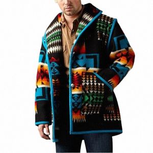 Heren Winterjas Plus Fleece Streetwear Gedrukt Jassen voor Mannen Casual Warme Dikke Jas Oversized Persalized Mannelijke Kleding p7Pn #