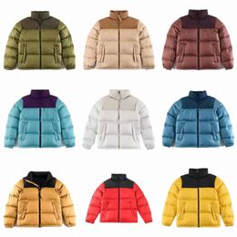 Veste d'hiver pour hommes Doudoune femme Doudoune brodée à capuche Parka chaude Manteau imprimé lettre en duvet pour hommes multicolore H0G3 #