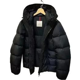 Veste de mode pour hommes et femmes, manteau en duvet, parc d'hiver, impression de lettres, parc pour hommes, épaissi, chaud, manteau en duvet, couple résistant au froid