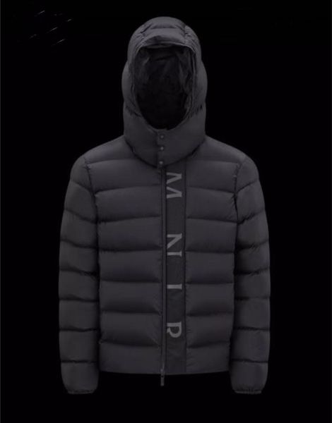 Veste de mode pour hommes et femmes, manteau en duvet, parc d'hiver, impression de lettres, parc pour hommes, épais, chaud, manteau en duvet, résistant au froid - wushi