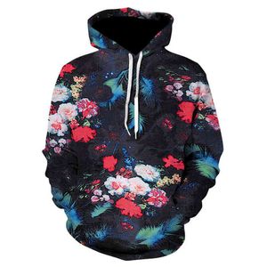 Sweat à capuche à motif rose pour hommes et femmes, pull à revers commun, manteau d'automne, à la mode, vente en gros, L220704