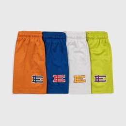 Été hommes shorts designer pantalons de plage courts pantalons de sport couleur E femmes pantalons courts taille américaine m-xxxl