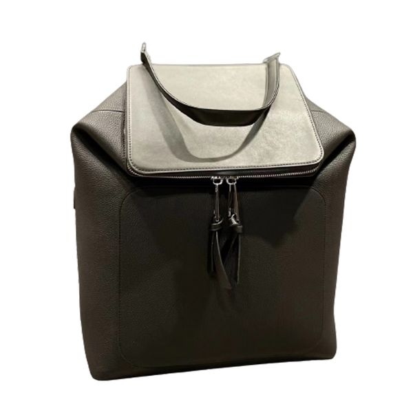 Sac à dos universel pour hommes et femmes en cuir de veau Les sangles à glissière bidirectionnelles peuvent ajuster la longueur du sac à main Sac à dos haute capacité Coupe du monde Choix extérieur W343815