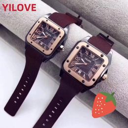 Montre à mouvement à quartz japonaise pour hommes et femmes, 40 mm, 34 mm, tous les cadrans, modèle d'horloge de qualité supérieure, étanche, bracelet en caoutchouc noir, style sportif, cadeaux