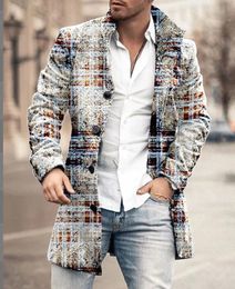 Herren-Mantel aus Wollmischungen, beliebt in der Europäischen Union und in den Vereinigten Staaten