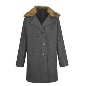 Mélanges de laine pour hommes mode hommes décontracté affaires Trench manteau loisirs pardessus mâle Style Punk manteaux anti-poussière vestes