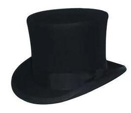 Herenwollen magische hoed Amerikaanse luxe designer presidentiële hoed, klassieke hoogwaardige vilthoed, jazzhoed, gentleman's Gift Hat