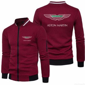 Veste Zip Homme Automne Nouveau F1 Aston Martin Jersey Formule 1 Jersey Veste Sports Extrêmes Fan Jersey Coton Veste