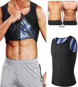 Hommes sauna shaper gilet thermo shapewear débarbot