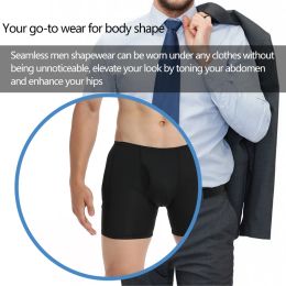Men de boxer rembourré Men Shaper Briefs Hip Enhancer Slimming Underwear Fake Buttocks Shapewear Butt Sherster Shorts Booty Paddding