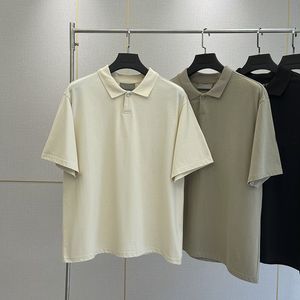 Hommes Chemise Mode Lettre Casual Polo Mâle Vêtements Street Designer Tee Hip Hop Homme Femmes Top Vêtements