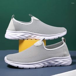 Men schoenen 16 Walking Sneakers Brand 2024 Zomer ademend gaas casual mannelijke loafers lichtgewicht tennis zapatos para ho 23