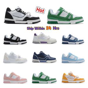 Hommes Chaussures Emed Trainer Sneaker Triple Blanc Rose Bleu Ciel Abloh Noir Vert Jaune Denim Low Hommes Baskets Femmes Baskets 01