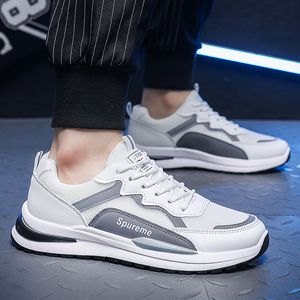 Chaussures masculines baskets de haute qualité Brestable White Fashion Gym décontractée Mentide Light Walking Tennis Chaussures Footwear Man Randage des chaussures de créateur