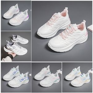 Chaussures masculines Randonnée Nouvelle Running Femaux Chaussures plates Soft Sole Fashion Blanc Black Rose rose Bule confortable Sports Z1816 Gai Trendings 110 Wo 250