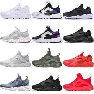 Herenschoenen Huarache Ultra 4.0 1.0 Hardloopschoenen Designer Dames Triple Zwart Wit Rood Grijs Legergroen Topkwaliteit Trainers Mode Klassiek Buitensporten Sneakers 36-45