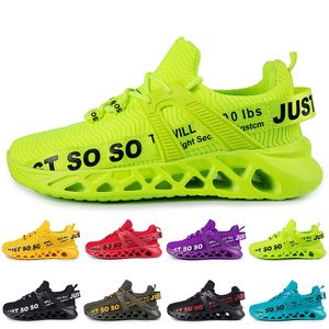 Hommes Chaussures Running Discount Femmes Entraîneur Triple Noirs Blanc Rouge Jaune Violet Vert Bleu Orange Rose Clair Respirant Sports De Plein Air Sne 76