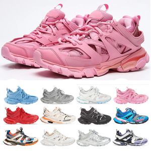 heren schoenen sneakers designer schoenen sneakers heren dames schoenen Track 3 Casual Triple S 3.0 Platform Sneakers Zwart wit Groen Roze Donkerblauw Koel Grijs Cement Beige Schaduw