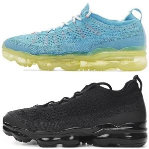 Chaussures pour hommes Vapor Max Fly Knit Running Running Sneakers Femme Trainer Pure Platinum Anthracite Triple Black Sail Oreo Sand Drift rouge blanc Baltique Bleu Gris Boîte Air-Express