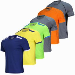 Hommes à manches courtes Survetement Sport chemise de course respirant Basketball Football entraînement Fitness t-shirt vêtements de Sport vêtements de Sport