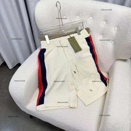 Menshorts Designer Strandbroeken Merk Shorts mode zijde lint splicing logo vakantiebroek sportheren zomervakantie broek 22 mei 38